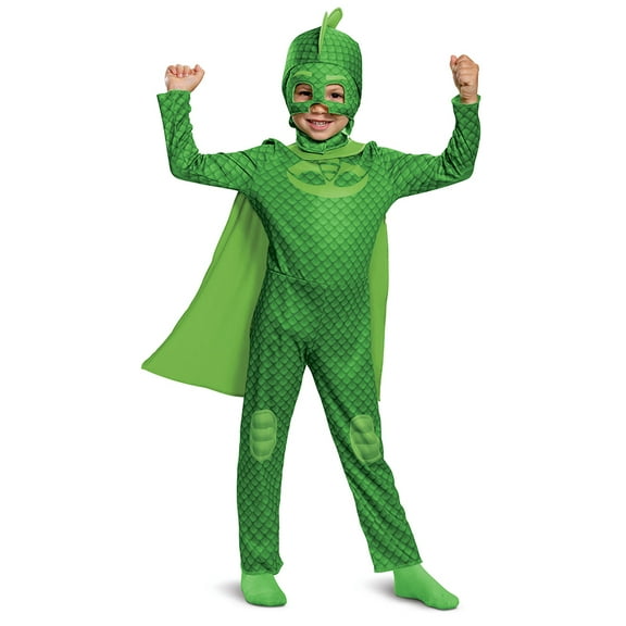 PJ Mask Gekko Halloween Costume for Toddler, Size 2T, by Disguise