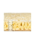 thumbnail image 3 of Unique Loom Rabat Shag Collection Area Rug - Geometric (8' Square Yellow/Ivory), 3 of 7