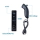 thumbnail image 2 of Control Compatible Wii Mote Motion Plus y Nunchuck Virtual Zone Negro Virtual Zone Wii Remote + Nunchuck, 2 of 4