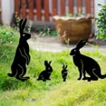 thumbnail image 6 of Clearance Items Easter Garden Decorations – Set of 3 Acrylic Ground Inserts With Easter Egg, Gnome, and Rabbit Designs – Durable Hollow Holiday Yard ornaments for Outdoor Garden, Lawn & Patio Decor, 6 of 9
