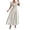 Z60Beige, variant on Dresses for Women, Cottagecore Floral Tiered Midi Dress, Square Neck Puff Sleeve Smocked Vacation Dress Beige XL