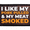 I Like My Pork Pulled and My Meat Smoked Morale Patch, variant on I Like Pig Butts and I Cannot Lie - Removable Patch