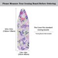 thumbnail image 5 of HELLHERO Rustic Floral Style Ironing Board Cover Dust Covers Stretchable Iron Board Protective Cover Easy to Install Standard Size Padding Decorative Covers for Most Iron Boards Home Decor, 5 of 5