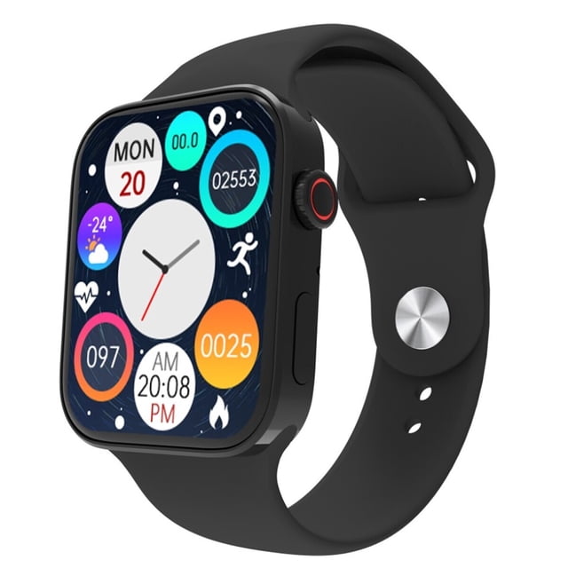 Smart watch Reloj Inteligente N76 Serie 7 Full Touch Fralugio Negro Fralugio Lujo