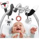 thumbnail image 1 of Juguetes para asientos de automóvil Juguetes para bebés de 0 a 3 meses Juguetes para bebés Juguetes para cochecito en espiral, juguetes para recién nacidos Juguetes para bebés en blanco y negro, jugu, 1 of 5