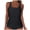 Black, variant on Tankini Tops for Women Swimwear Top Only Tummy Control Bathing Suit Top No Bottom Modest Swim Top Light Pink,L