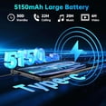 thumbnail image 5 of OUKITEL RT3 Pro Rugged Tablet 8 Inch HD Display 16GB RAM 128GB Storage Black, 5 of 9