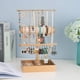 thumbnail image 5 of Organizador de joyería, estante alto de almacenamiento de collares de 3 niveles, con bandeja para joyería, soporte de árbol joyas, Para guardar y exhibir anillos, collares, aretes, pulseras, 5 of 7