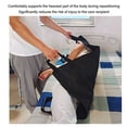 thumbnail image 3 of Positioning Bed Pad with Handles, Bed Transfer Pad Oxford Cloth Nylon Webbing Patient Transfer Sheet Aid Assistant Patient Slide Sheet with Shoulder Strap, 3 of 9