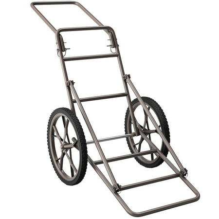 Veado 500lbs Heavy Duty Steel Hunting Game Cart with 2 Wear-Resistant Rubber Wheels for Luggage Firewood Deer Animal