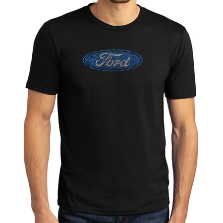 Buy Cool Shirts Mens Rhinestone FORD OVAL L… product image