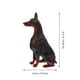 thumbnail image 2 of Simulación Doberman figura de perro Figura de plástico Figura de juguete de animal para niños Niñas, 2 of 5