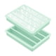 thumbnail image 3 of Naiovety Molde reutilizable para hacer hielo en la cocina con tapa transparente para agua precisa. Cocina y Comedor negro, 3 of 6