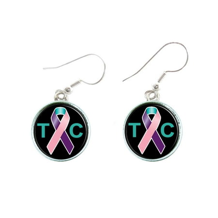 - Thyroid Cancer Awareness Earring Companion Jewelry