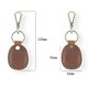thumbnail image 2 of Keychain Holder Case For Apple Airtag, Durable Full-body Shockproof Protective Cover With Keychain Ring, Leather Gps Tracker Case, 2 of 3