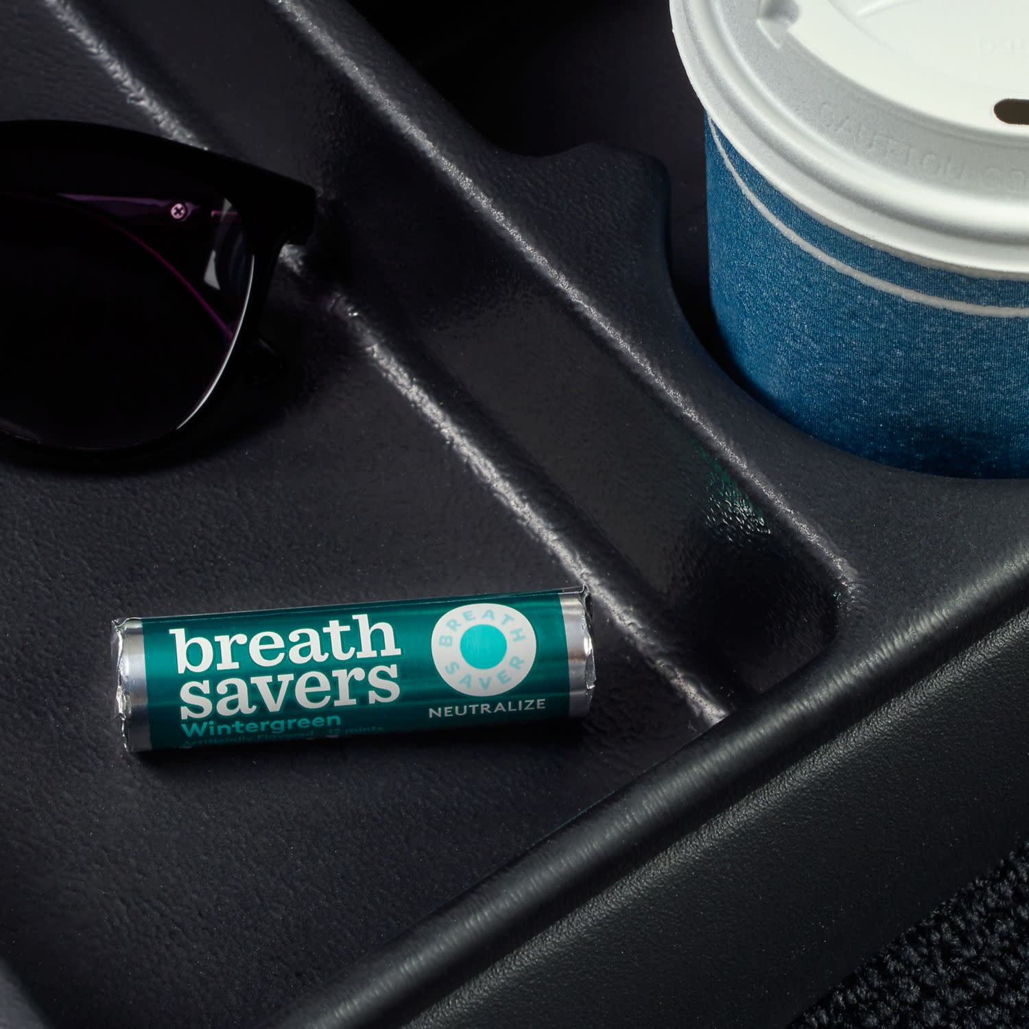 (3 pack) Breath Savers Wintergreen Flavored Sugar Free Breath Mints, Rolls 0.75 oz, 8 Count