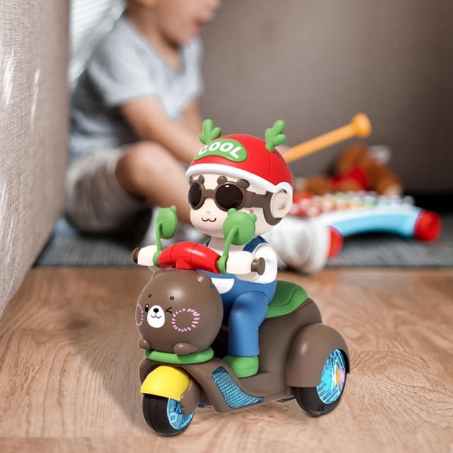 Lindo eléctrico para niños, juguete para retraso del crecimiento, motocicletas, educativo, regalos para niños Recargable