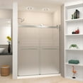 thumbnail image 3 of Transolid BRP607008F-T-BS 70" High X 60" Wide Bypass Frameless Shower Door - Brushed, 3 of 3