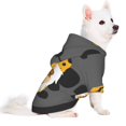 thumbnail image 2 of Fotbe Bee Gnome With Sunflower Sudadera con Estampado para Perros Pequeños – Suéter con Capucha para Mascotas, Tela Suave de Forro Polar con Bolsillo-X-Small, 2 of 7