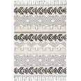 thumbnail image 6 of Zuri Shaggy Banded Tribal Area Rug, 6 of 9