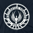 thumbnail image 2 of BSG T-Shirt Pegasus Badge Unisex Graphic Tee For Men & Women, 2 of 7