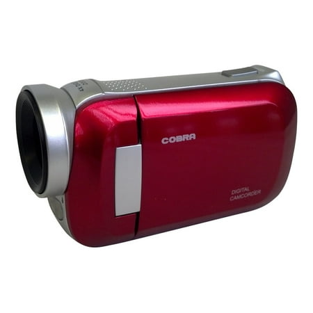 Cobra DVC930 - Camcorder - 0.3 MP - flash card - red