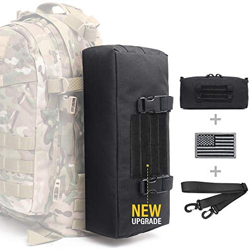 Vertical EDC Utility Pouches Sling Bag Military Multi-Purpose Large Capacity with Shoulder Strap Modular Design WYNEX Tactical Increment Molle Pouch