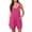 Hot Pink, variant on Summer 2026 Short Jumpsuits for Women Casual Rompers Sleeveless Loose Spaghetti Strap Shorts Overalls Jumpers with Pockets Hot Pink,M