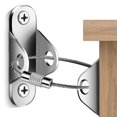 thumbnail image 1 of Paquete de 3 correas antivuelco para muebles: kit de anclaje de pared de seguridad para proteger a bebés, niños y mascotas, 1 of 5