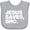 AC-Heather Grey, variant on Inktastic Jesus Saves, Bro. Boys or Girls Baby Bib