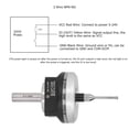 thumbnail image 3 of Buscador de bordes 3D CNC, sonda universal profesional de alta precisión con sensor 3D, localizador de bordes 3D multifuncional resistente al agua con punta de acero de tungsteno., 3 of 5