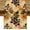 Autumn-1, variant on Fall Eucalyptus Leaf Table Runner, Autumn Orange Blue Leaves Harvest Thanksgiving Table Runner for Holiday Dining Room Kitchen Table Party Decoration, 13x36inch
