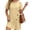 🔥 Khaki, variant on Sentmoon Vacation Dresses for Women Club Dress Summer 2026 Solid Color Short Sleeve Crew Neck Button Down Regular Fit Casual Dress for Nightlife and Dancing 0