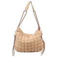 thumbnail image 1 of Bolso Tipo Cartera Acolchado Bandolera Con Masa Diario para Mujer Gran Capacidad, 1 of 9