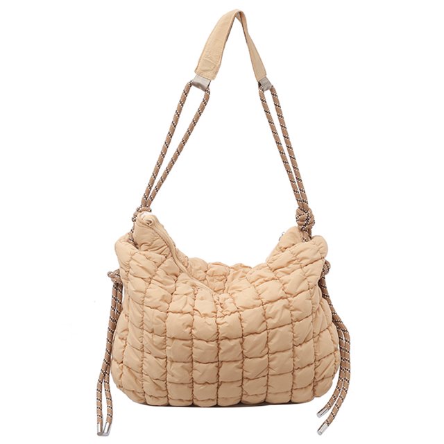 Bolso Tipo Cartera Acolchado Bandolera Con Masa Diario para Mujer Gran Capacidad