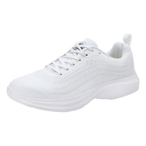 Running Shoes for Men 𝖫a𝖼e Up Knit Walking Tennis Sneakers Lightweight Breathable Casual Sport Shoes Soft Sole Mesh Workout Shoes Non-S𝗅ip Res𝗂st𝖺𝗇𝗍 Athlet𝗂c Shoes