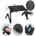 thumbnail image 3 of SalonMore 360 ° Pliage Ordinateur Portable Réglable Table de Bureau Plateau de Lit avec Plateau de Souris, 3 of 4