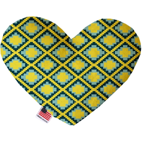 Pet and Dog Plush Heart or Bone Toy, "Southwestern Group" (Available in different sizes, and 12 different pattern options!)
