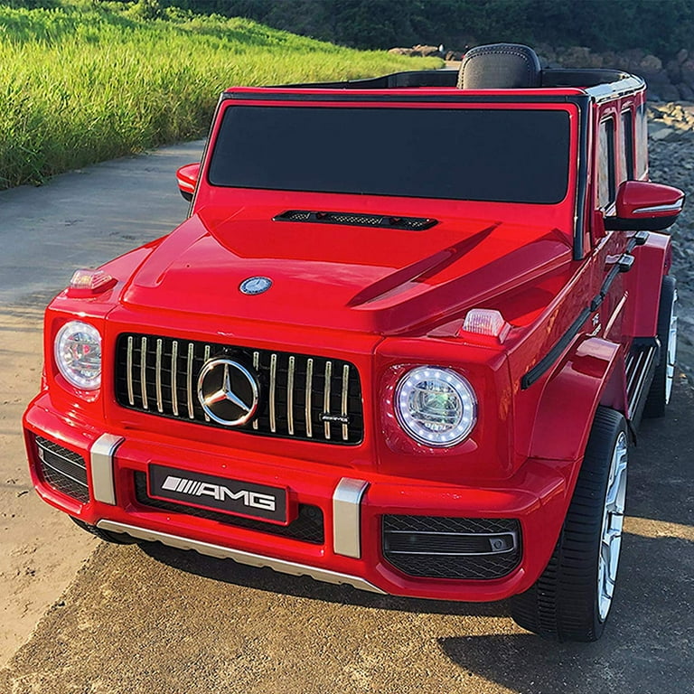 Uenjoy 12V Licensed Mercedes Benz G63 Kids Ride On Car Electric