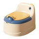 thumbnail image 2 of Orinal de entrenamiento Hugo para el baño azul con cepillo limpio y protector antideslizante, 2 of 9