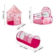 thumbnail image 2 of SKYSHALO 3 in 1 Play Tent and Tunnels, Indoor Outdoor Playhouse Tent Set Best Toy, 2 of 9