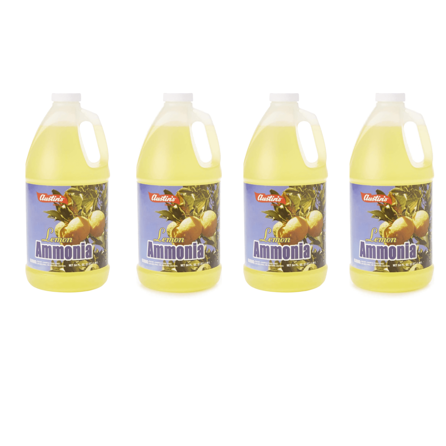 Austin's Lemon Ammonia Multi-Surface Cleaner, 64 fl oz, 1 Bottle
