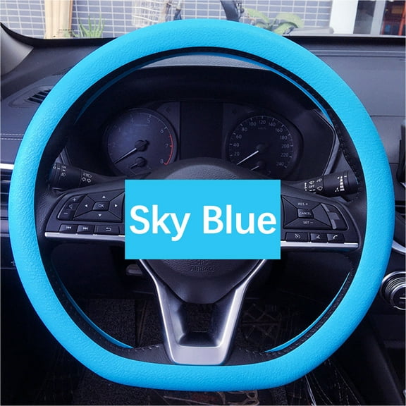 Ke1Clo Steering Wheel Cover under $5! Non-Slip Grip for Car Driving Comfortable Breathable Material Easy Install for All Seasons
