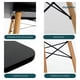 thumbnail image 5 of Set de Comedor Mesa Rectangular Mundo In Muebles Oslo Negro + 4 Sillas Moura Gris, 5 of 7