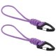 thumbnail image 3 of 2 llaveros de paracord con mosquetón, llavero de supervivencia, hebilla triangular, para acampar al aire libre, senderismo, mochila y portabotellas, 3 of 7