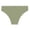 Green, variant on Women's Seamless High Elastic Breathable Nylon Briefs Comfort Flirty Full Coverage Underwear Champagne S