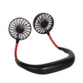 thumbnail image 3 of Hand Free Mini USB Personal Fan Rechargeable Portable Headphone Design Wearable Neckband Fan,3 Level Air Flow,360 Degree Free Rotation Perfect for Sports,Office and Outdoor, 3 of 6