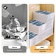 thumbnail image 5 of Organizador de tela plegable para ropa | Contenedor de 6 compartimentos para ropa interior, calcetines y accesorios | Organizador de armario de poliéster lavable con asa para armario y cómoda, 5 of 9