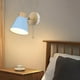 thumbnail image 5 of Aplique de pared moderno ajustable (2 unidades) para decoración del hogar, dormitorio, pasillo o baño. azul y gris, 5 of 9