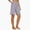 Gray, variant on VBVC Women's Striped Cotton-Linen Bermuda Shorts,High Waist Knee Length Shorts For Women,Ladies Summer Pull-On Work Shorts with Pockets,Beige,S-2XL